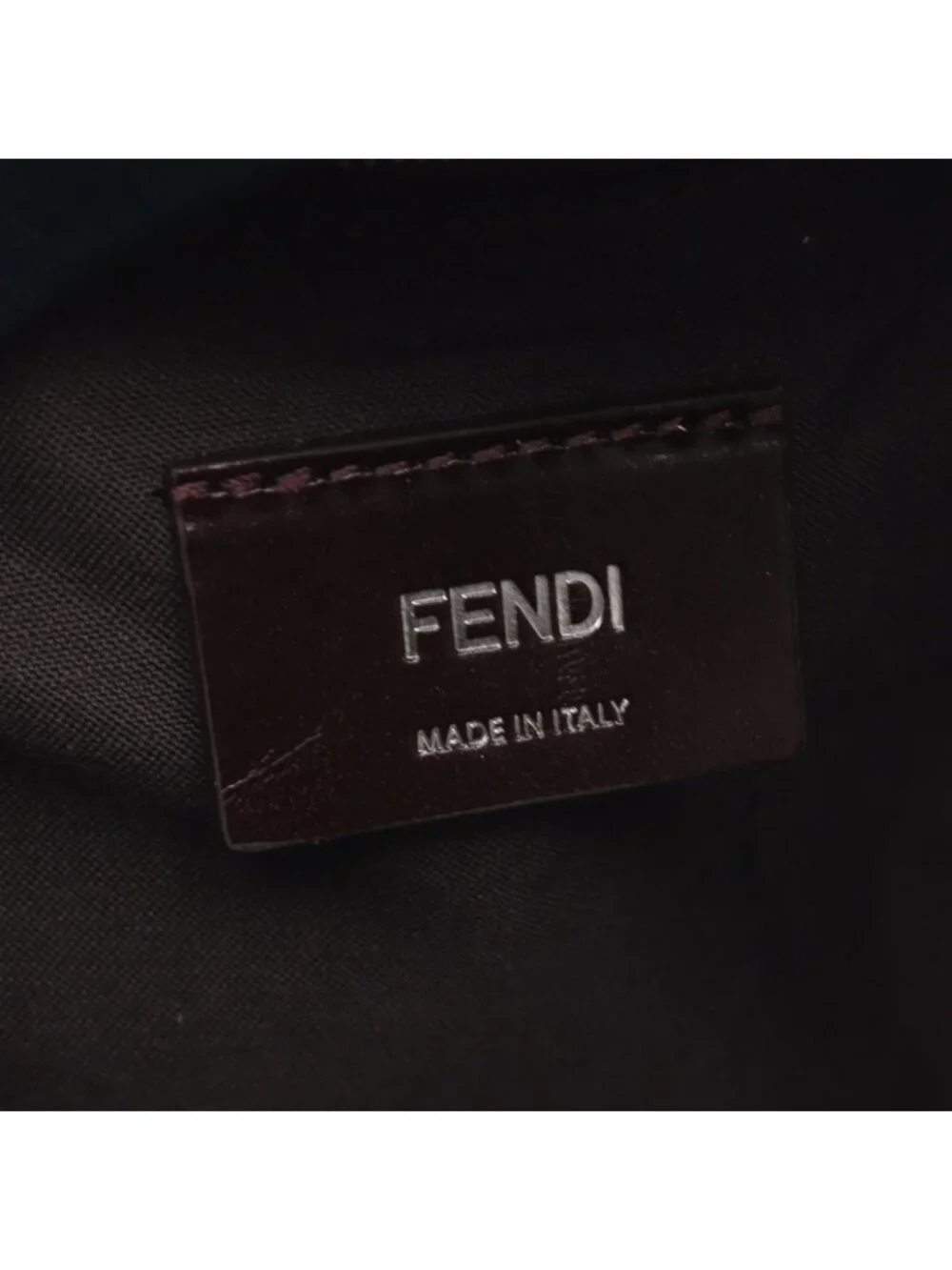 Fendi Backpack Diagonal Chiodo Small Leather